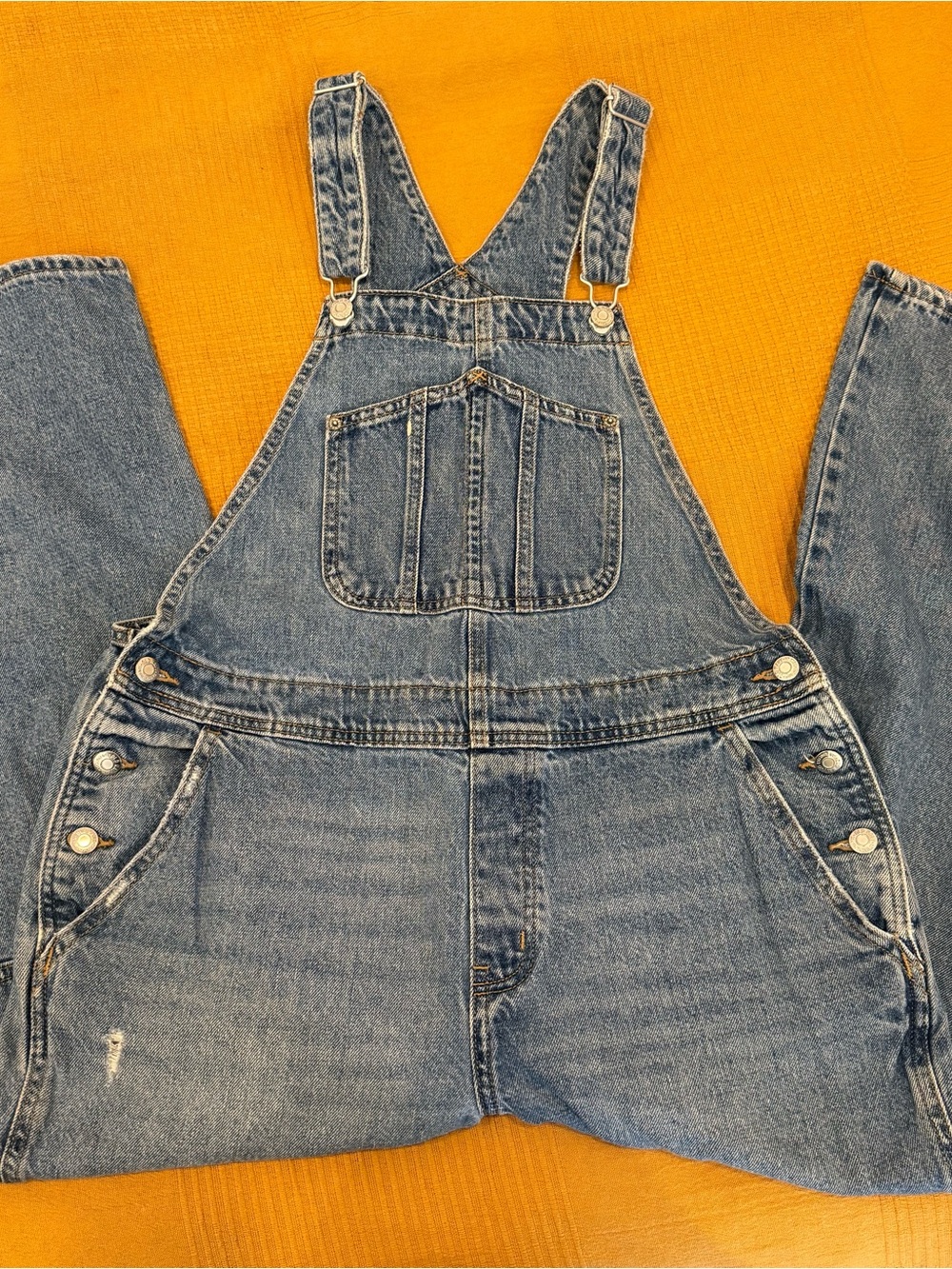 Old Navy Overalls -Classic Blue Denim Overalls for Women - Blue - Picture 3 of 7